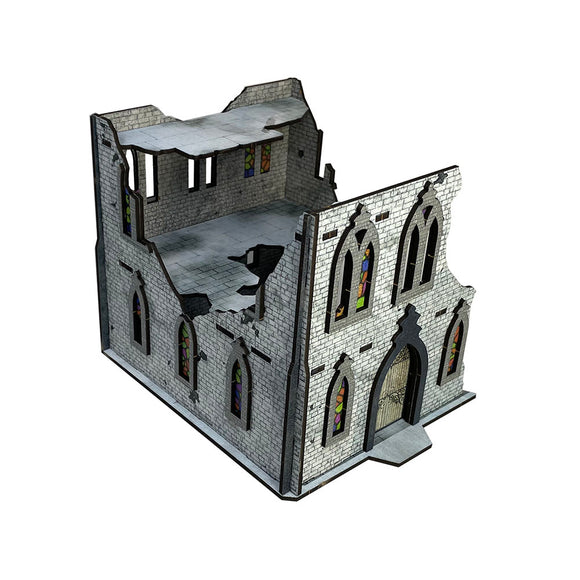 FLG Full Color Terrain: Snow Gothic Ruins Event Set