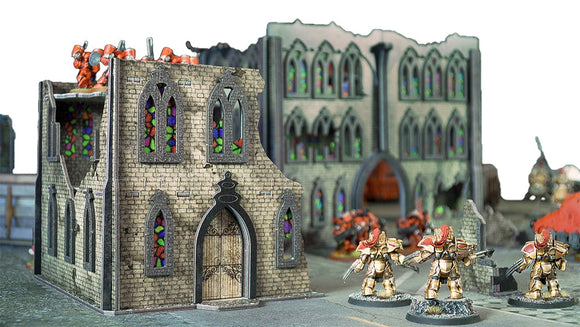 FLG Full Color Terrain: Gothic Ruins Event Set