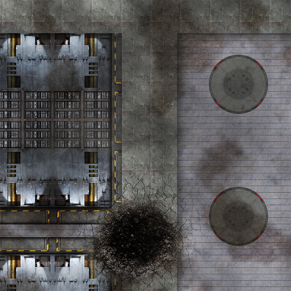 FLG Mats: War-torn City 2