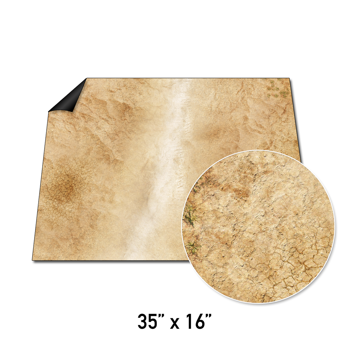 FLG Neoprene Gaming Mats: Badlands 1