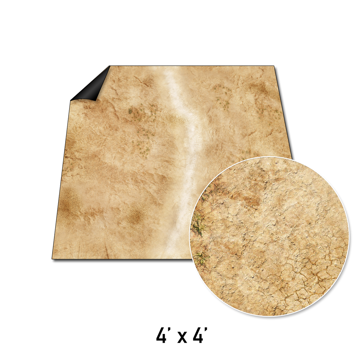 FLG Neoprene Gaming Mats: Badlands 1 | Frontline Gaming