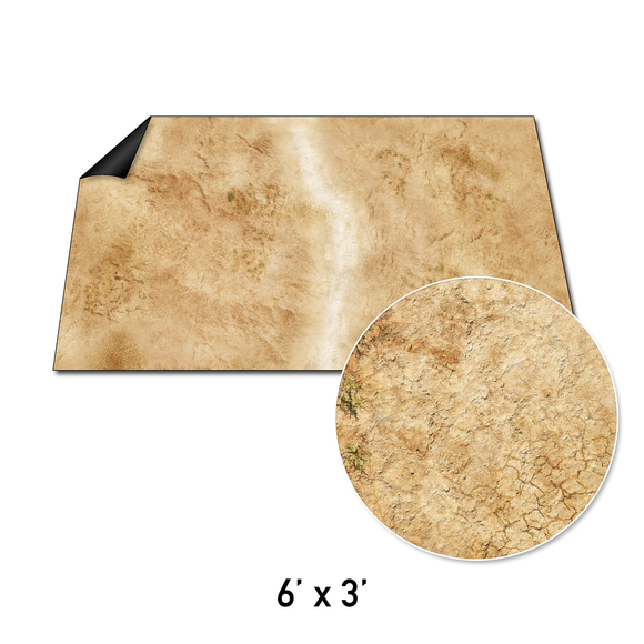 FLG Neoprene Gaming Mats: Badlands 1