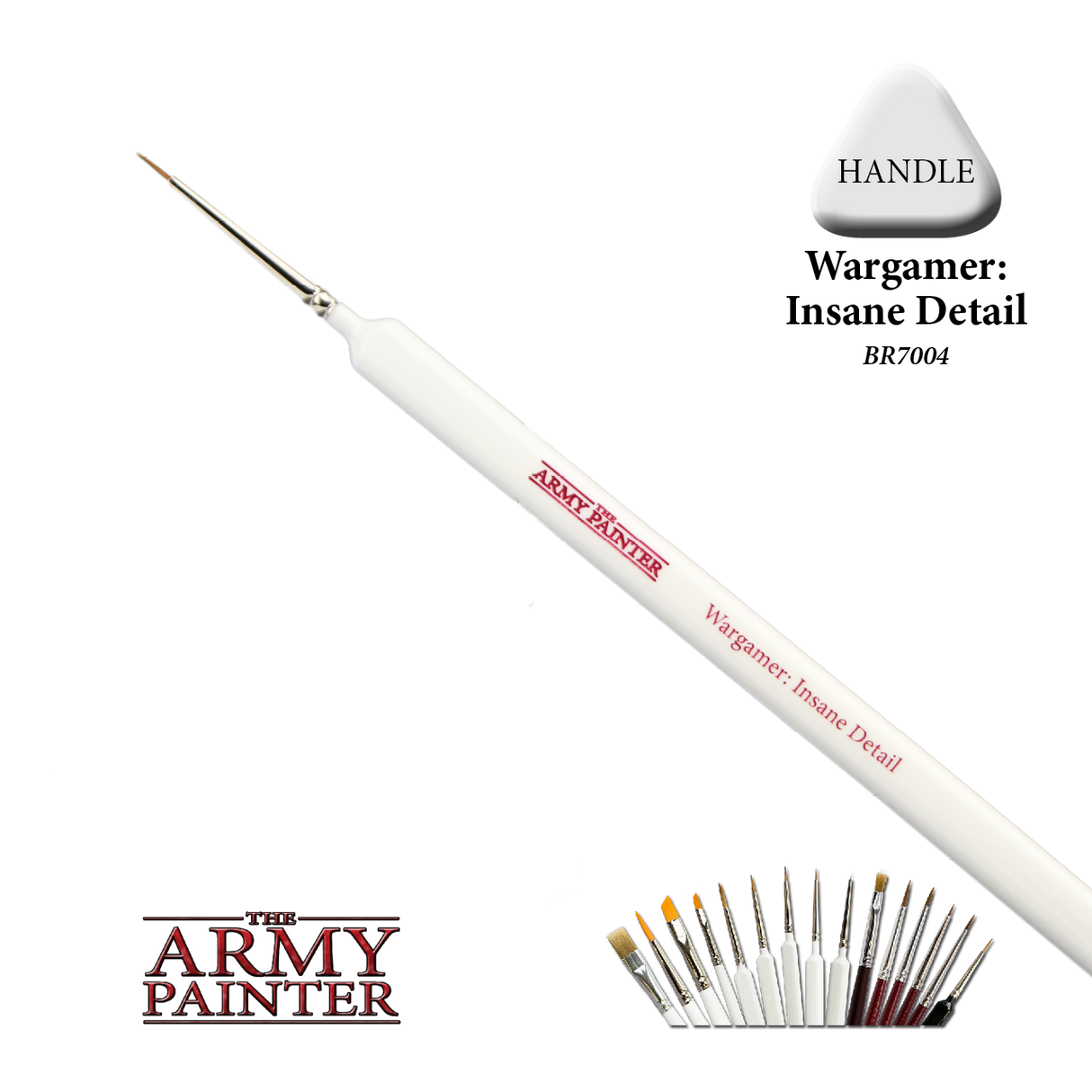 The Army Painter: Brush, Wargamer Insane Detail