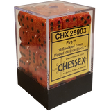 Chessex: Speckled Fire Set of 36 D6 Dice