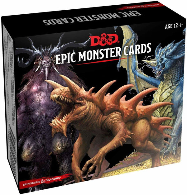 D&D RPG: Monster Cards- Epic Monsters