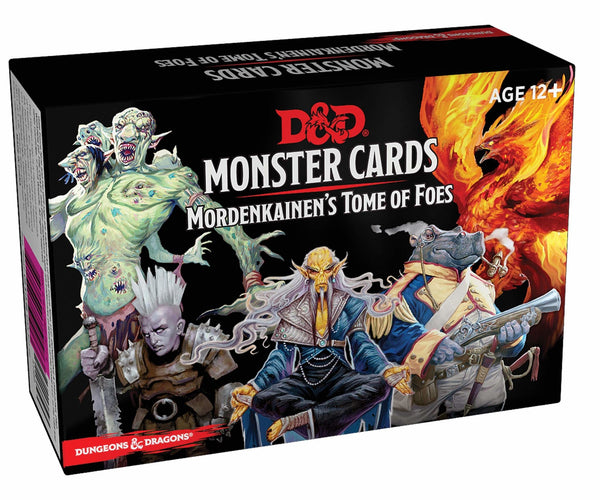 D&D RPG: Monster Cards- Mordenkainen's Tome of Foes Deck