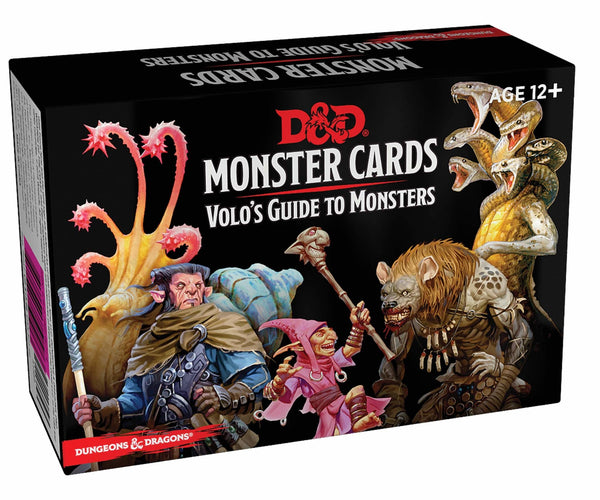 D&D RPG: Monster Cards- Volo's Guide to Monsters Deck