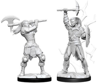 D&D Minis: Nolzur's Marvelous Unpainted Miniatures, W10 Female Goliath Barbarian