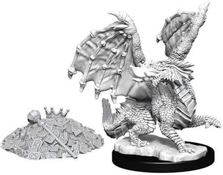 D&D Minis: Nolzur's Marvelous Unpainted Miniatures, W10 Red Dragon Wyrmling