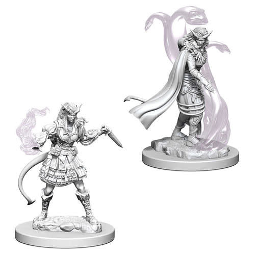 D&D Minis: Nolzur's Marvelous Unpainted Miniatures, W4 Tiefling Female Sorcerer