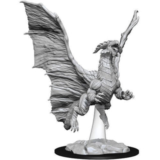 D&D Minis: Nolzur's Marvelous Unpainted Miniatures, W8 Young Copper Dragon