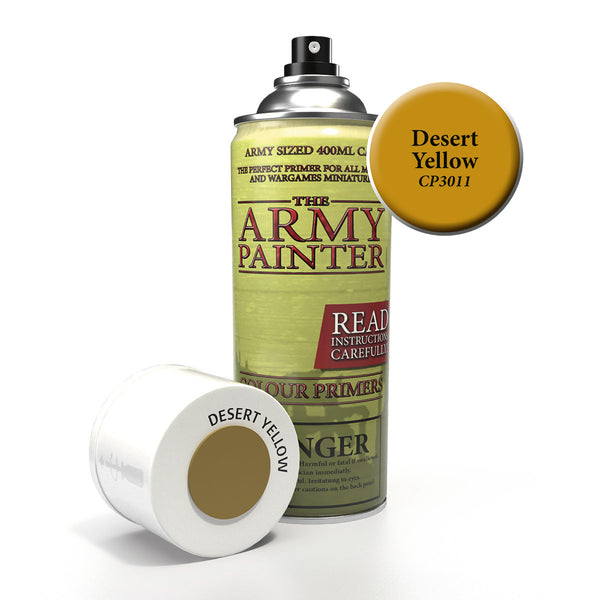 The Army Painter: Primer, Colour Desert Yellow