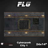 FLG Mats: Cyberpunk City 1