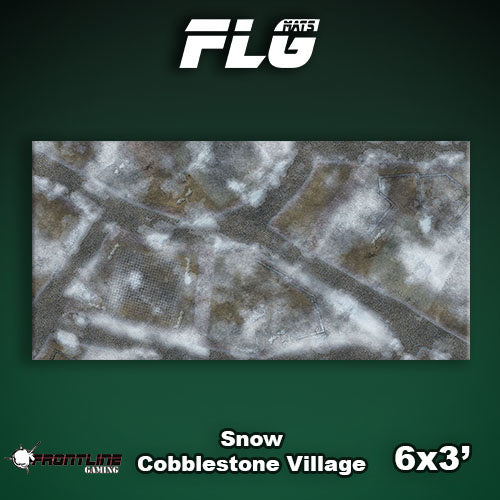 FLG Mats: Snow Cobblestone Village