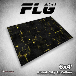 Buy yellow FLG Mats: Robot City