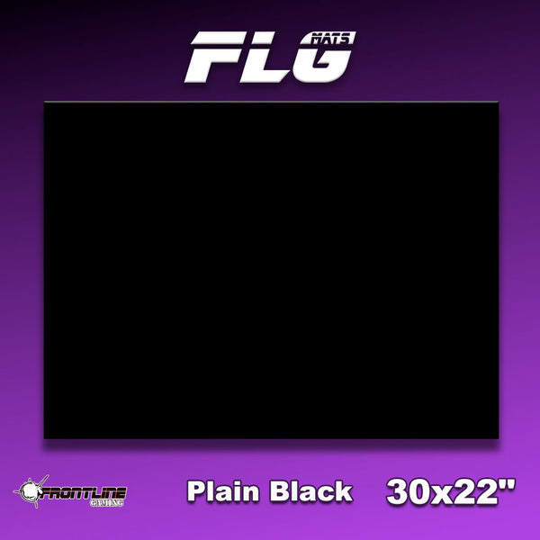FLG Mats: Plain Black