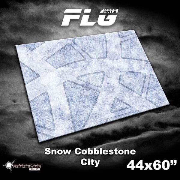 FLG Mats: Snow Covered Cobblestone City 1