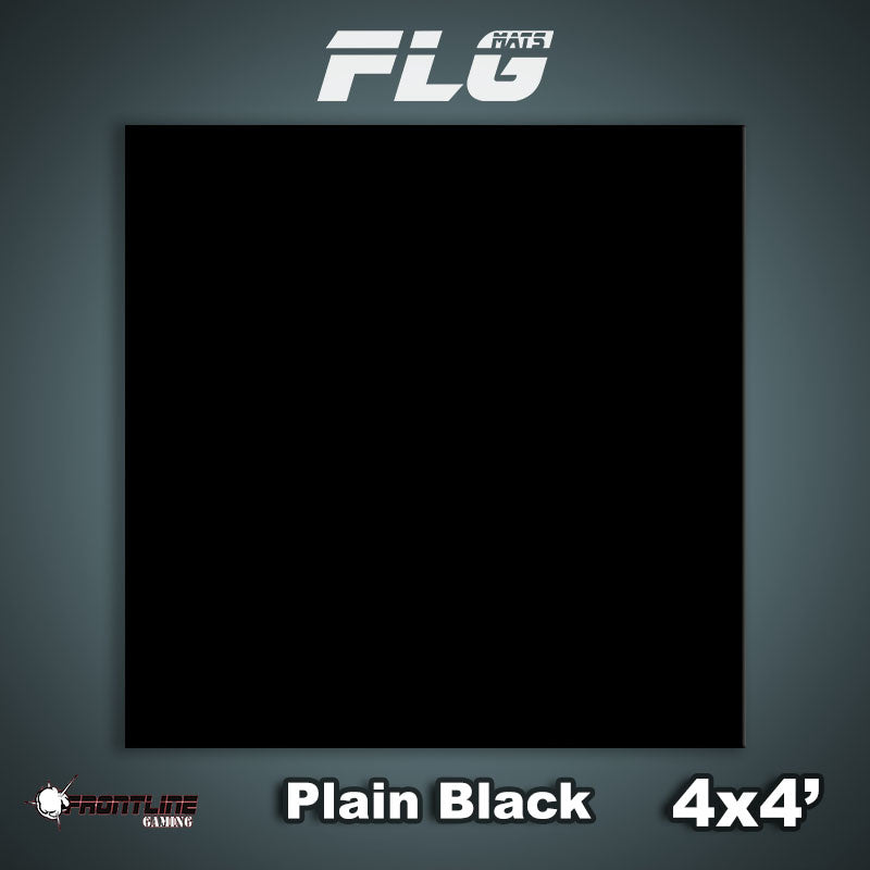 FLG Mats: Plain Black