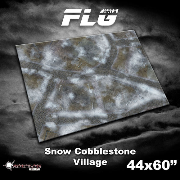 FLG Mats: Snow Cobblestone Village
