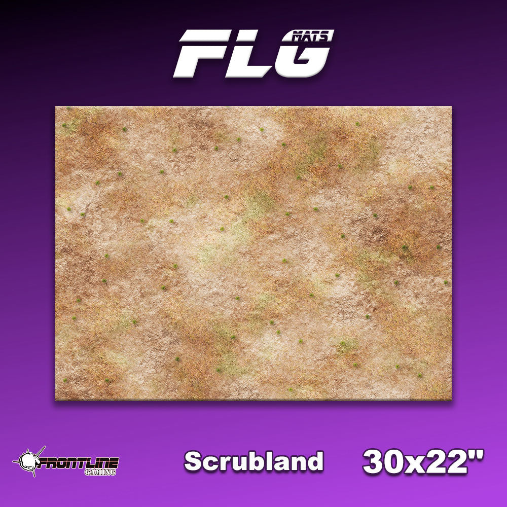 FLG Mats: Scrubland | Frontline Gaming