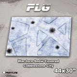 FLG Mats: War-torn Snow Covered Cobblestone City 1