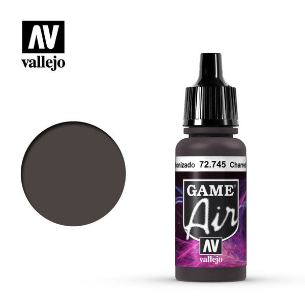 Vallejo: Game Air, Charred Brown 17 ml.