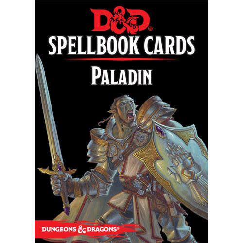 D&D RPG: Spellbook Cards - Paladin Deck (69 cards)