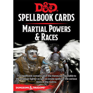 D&D RPG: Spellbook Cards - Martial Deck (61 cards)