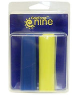 Packaged Green Stuff sculpting epoxy with blue and yellow-green strips displayed side by side under a clear blister on a dark blue card. The header bears the yellow logo text “GaleForce nine.”