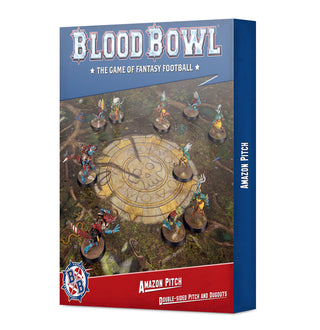 Blood Bowl: Amazon Team Pitch & Dugouts
