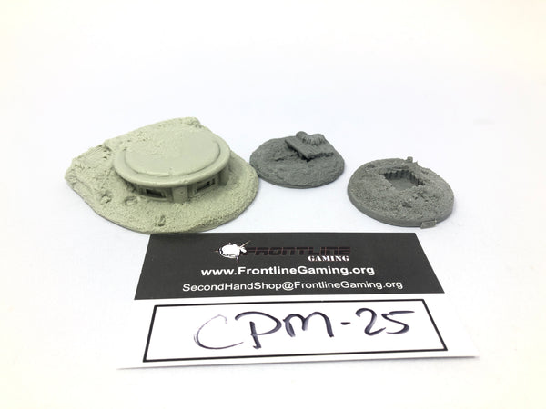Bolt Action Japan Pillbox and Spider-holes (Resin) CPM-25