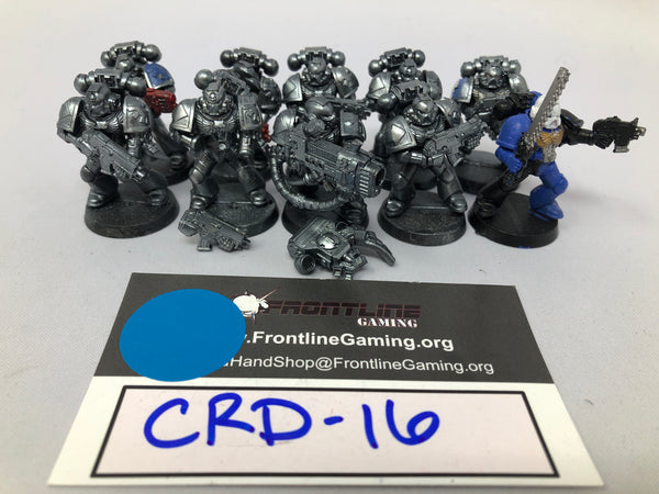 Warhammer 40K Space Marines Tactical Squad CRD-16