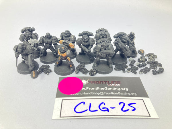 Warhammer 40K Space Marines Tactical Squad CLG-25