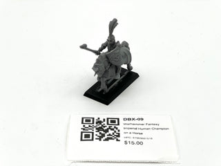 Warhammer Fantasy Imperial Human Champion on a Horse DBX-09