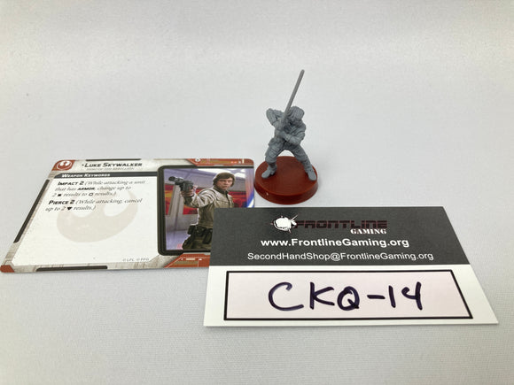 Star Wars Legion Rebel Alliance Luke Skywalker CKQ-14