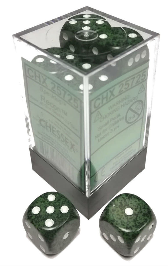 Chessex: Speckled Recon Set of 12 d6 Dice