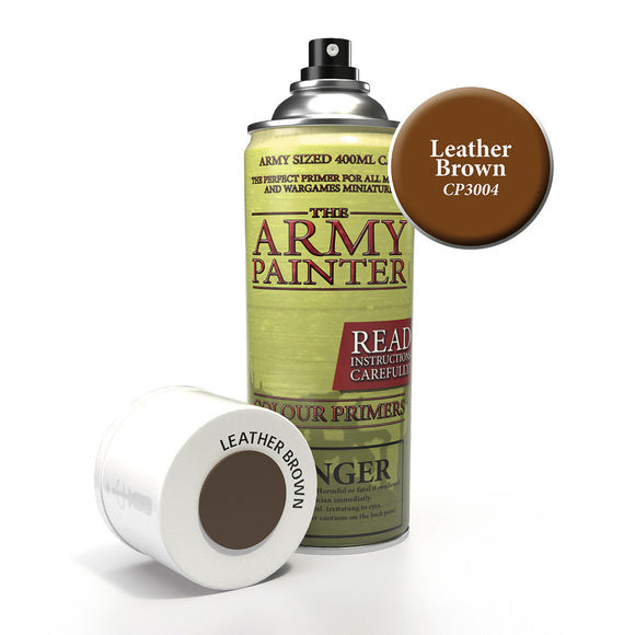 The Army Painter: Primer, Colour Leather Brown