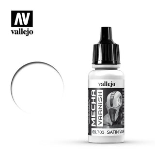 Vallejo: Varnish, Mecha Satin  200 ml.