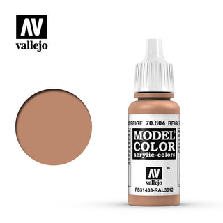 Vallejo: Model Color, Matte- Beige Red 17 ml.