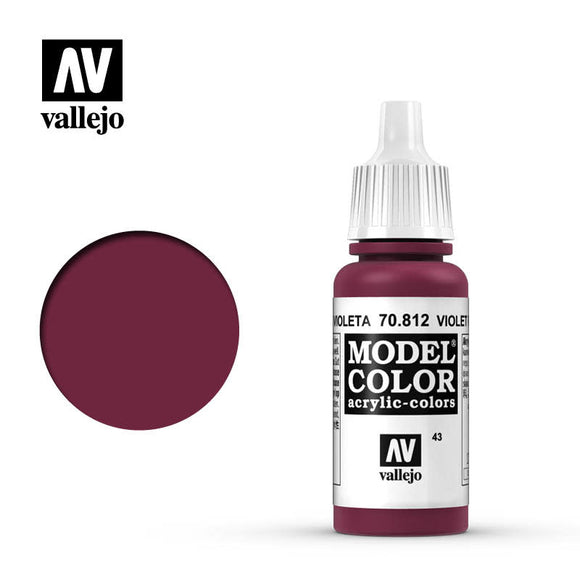 Vallejo: Model Color, Matte- Violet Red 17 ml.