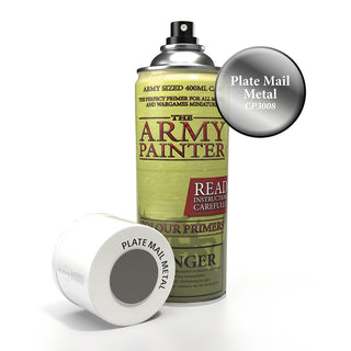 The Army Painter: Primer, Colour Plate Mail Metal