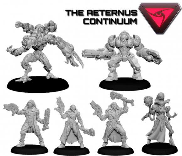 Warcaster: Aeternus Continuum Command Group Starter Set