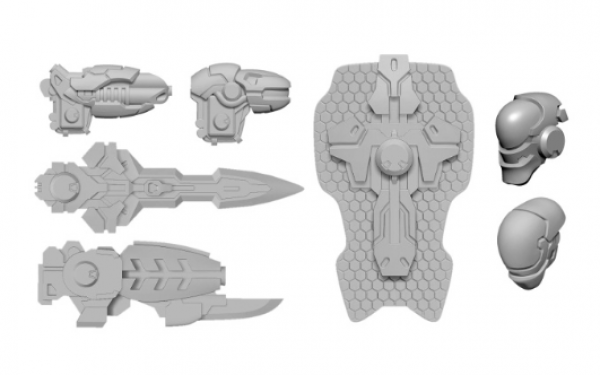 Warcaster: Firebrand A Weapon Pack - Iron Star Alliance Pack