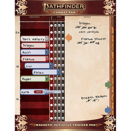 Pathfinder: Second Edition Combat Pad