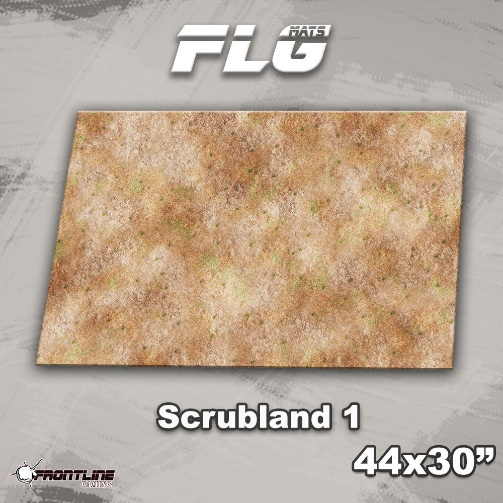Scrubland プレイマット FLG Mats: Scrubland | Frontline Gaming