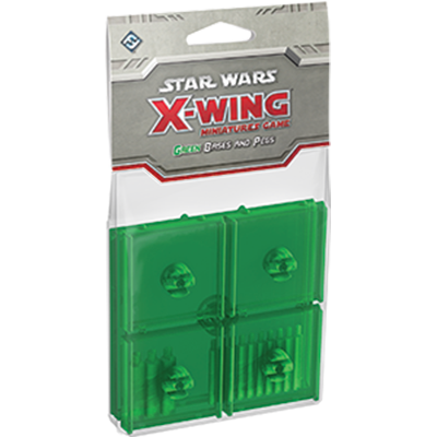 Star Wars X-Wing: Green Bases and Pegs