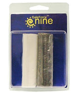 Blister pack of Grey Stuff hobby putty with two long bars, one pale and one mottled gray, displayed vertically against a navy backing. The package bears the yellow logo text “GaleForce nine.”