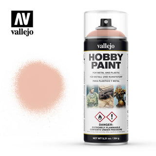 Vallejo: Primer, Hobby Paint- Fantasy Color- Aerosol- Pale Flesh, 400 ml.