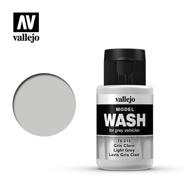 Vallejo: Model Wash, Light Grey Wash 35 ml.