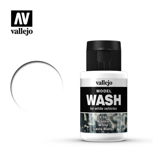 Vallejo: Model Wash, White Wash 35 ml.